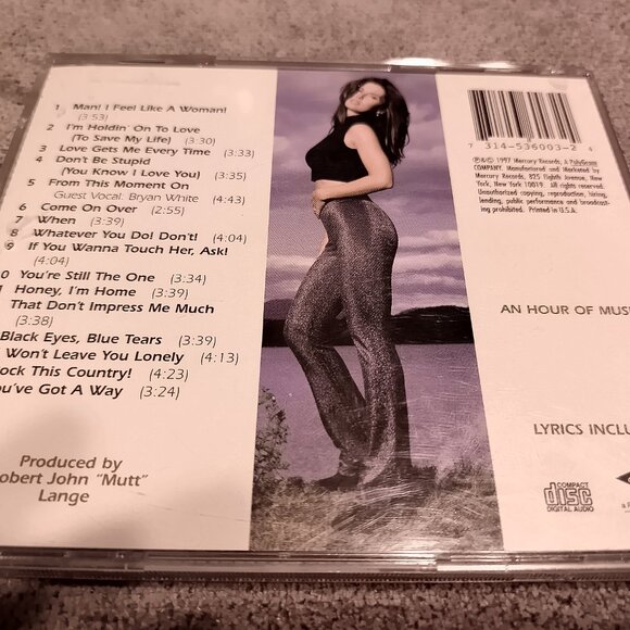 SHANIA TWAIN THE PLATINUM COLLECTION DVD - COME ON OVER CD - Picture 4 of 4